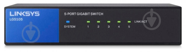 Комутатор Linksys LGS105 - фото 2