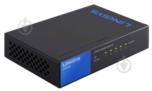 Комутатор Linksys LGS105 - фото 1