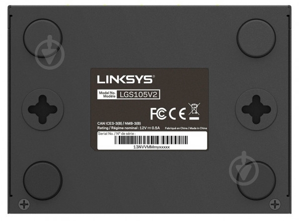 Комутатор Linksys LGS105 - фото 7