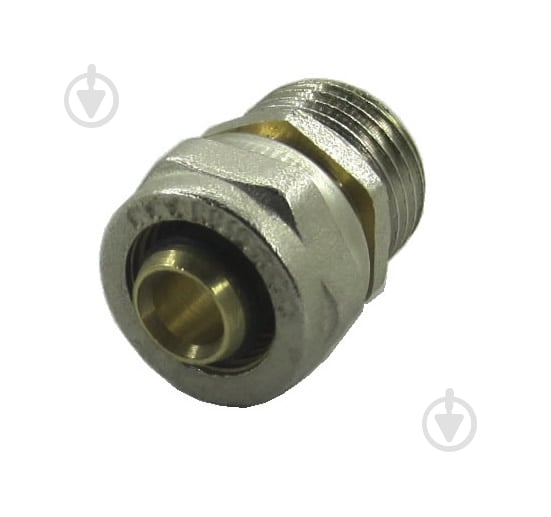 З'єднувач зовнішня Water House 20 мм/1/2" зовн. STA нікель МП - фото 2