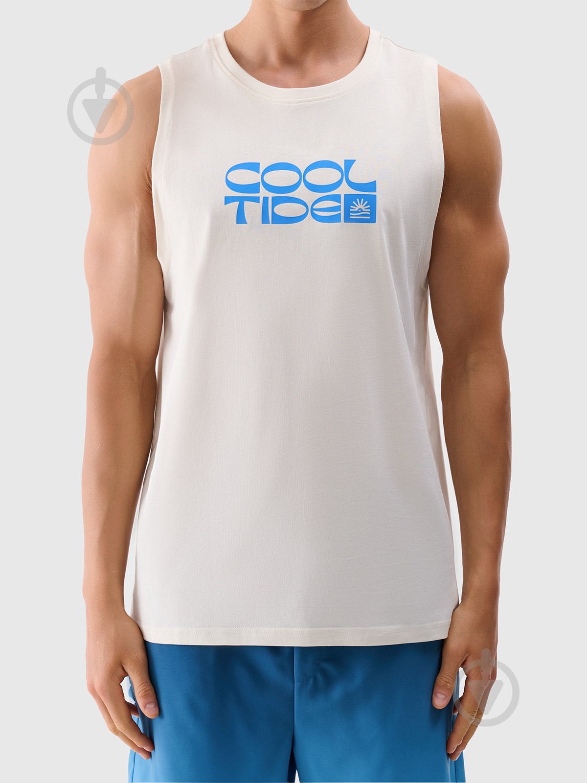 Футболка 4F SLEEVELESS M123 4FWSS25TSLEM123-11S р.S білий - фото 3