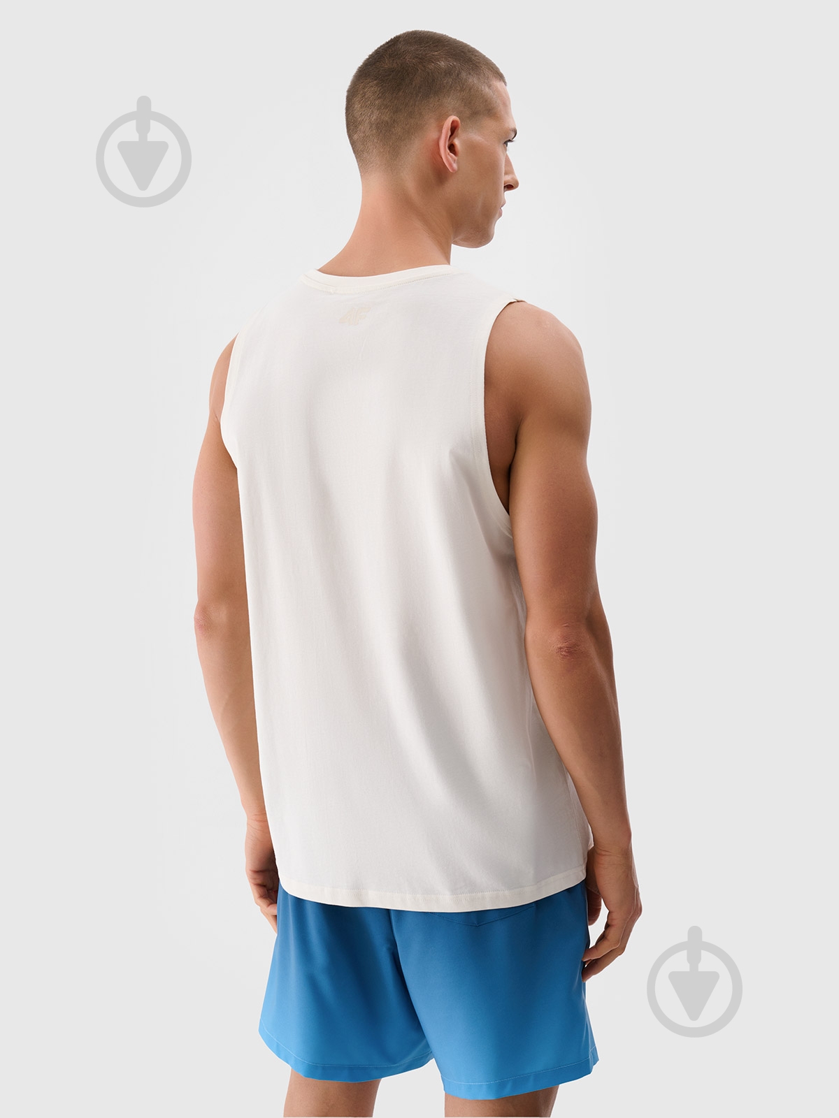Футболка 4F SLEEVELESS M123 4FWSS25TSLEM123-11S р.S білий - фото 4