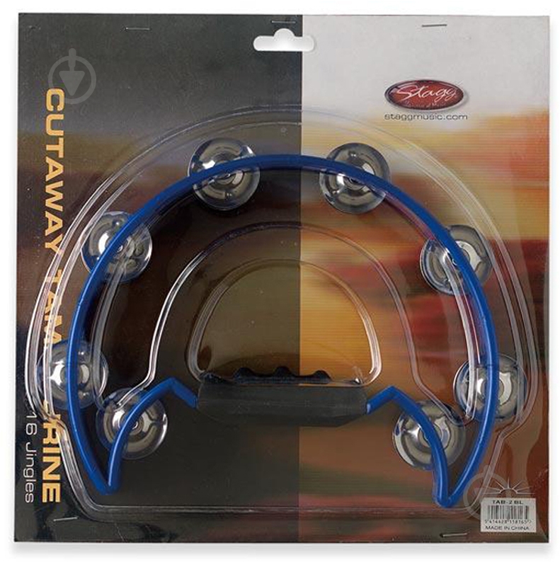 Тамбурин STAGG TAB-2 BL - фото 5 Тамбурин STAGG TAB-2 BL - фото 5