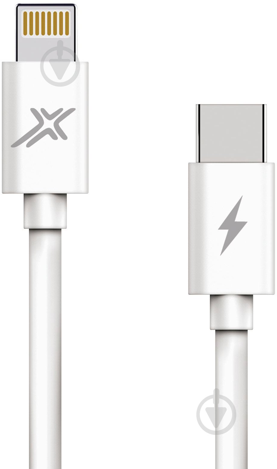 Кабель Grand-X TypeC-Lightning для швикої зарядки iPhone 20W 1 м white (CL-07) - фото 2