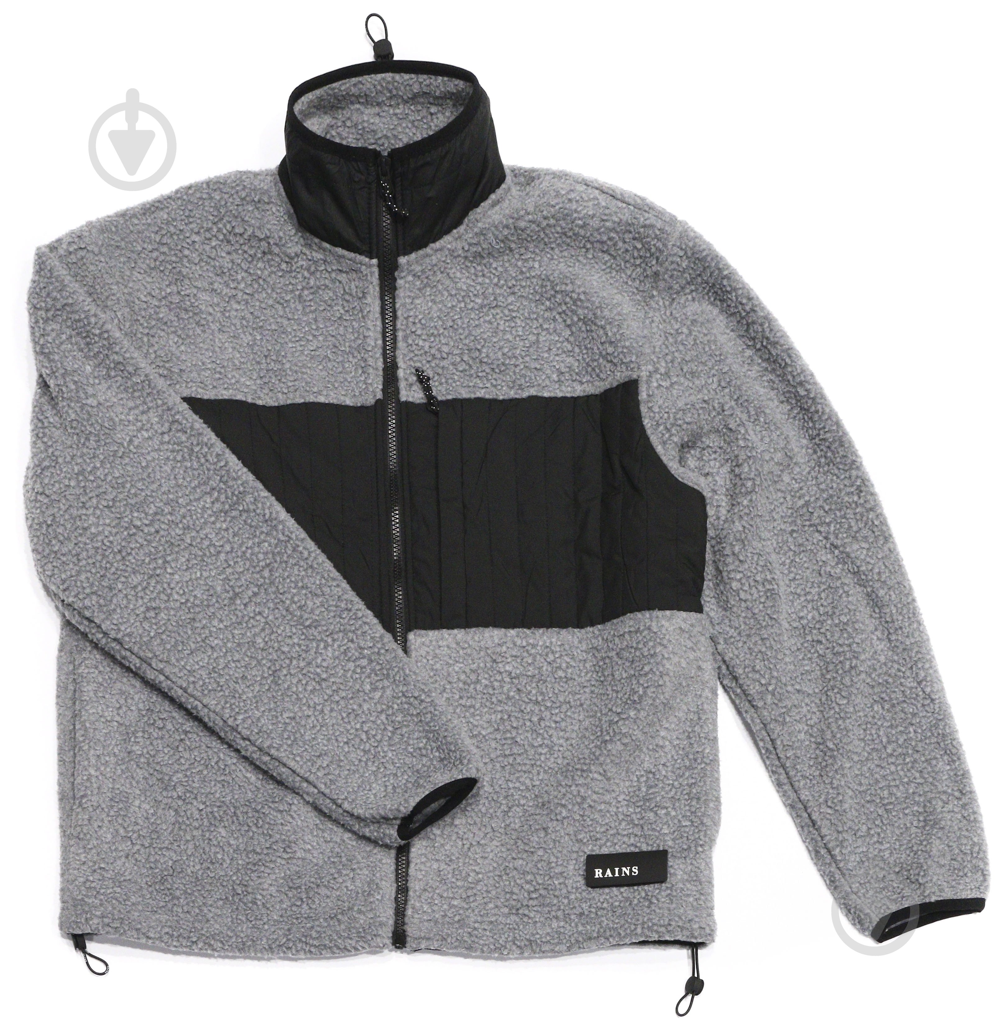 Куртка мужская Rains FLEECE JACKET 18520-50 р.XS-S серая - фото 2