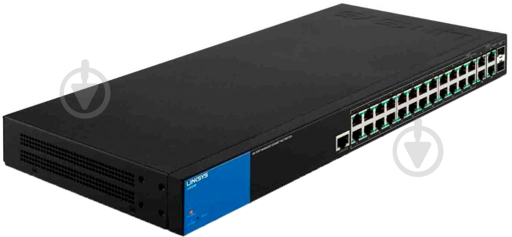 Коммутатор Linksys LGS528P - фото 1 Коммутатор Linksys LGS528P - фото 1