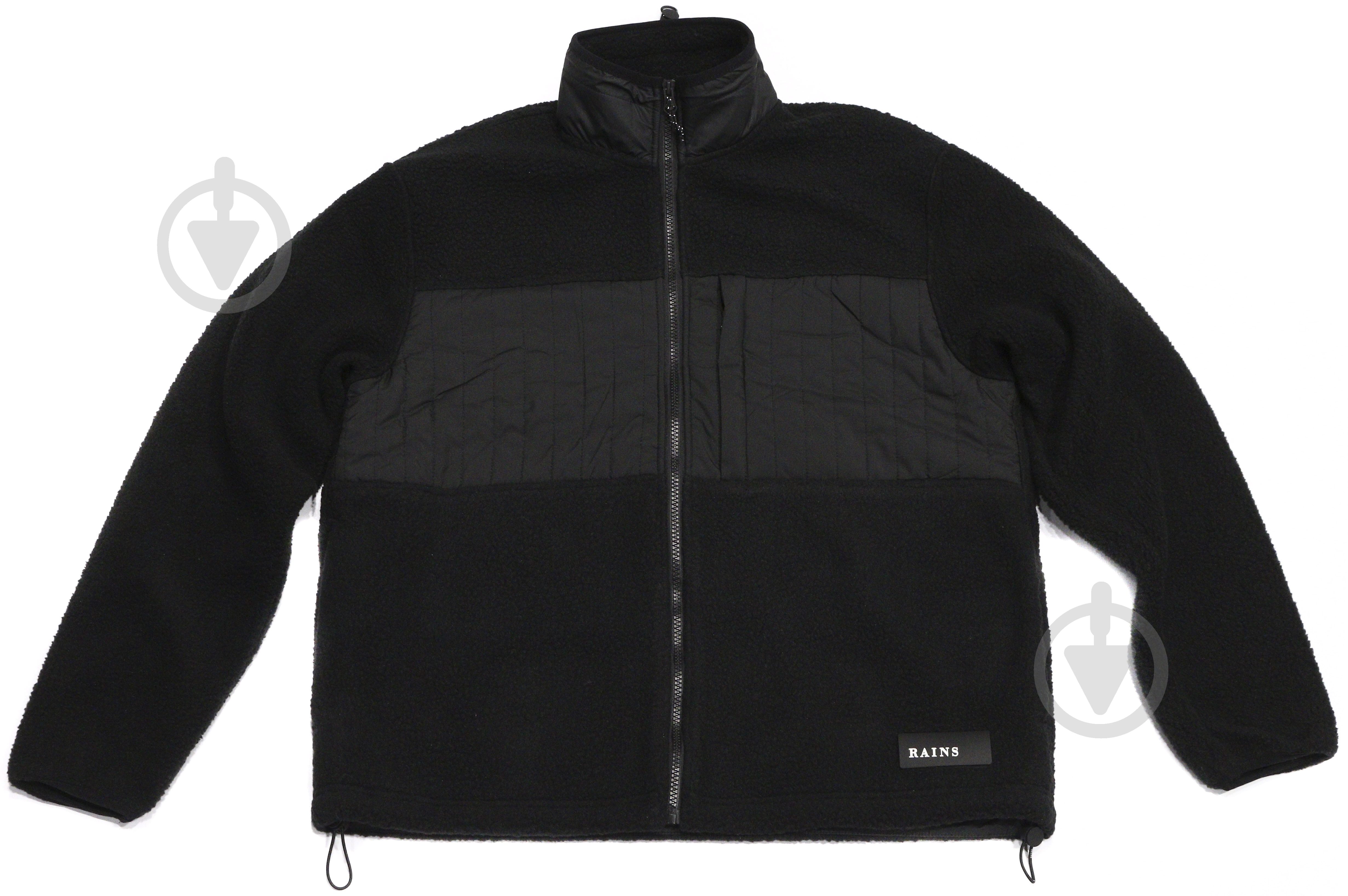 Куртка мужская Rains FLEECE JACKET 18520-01 р.S-M черная - фото 1