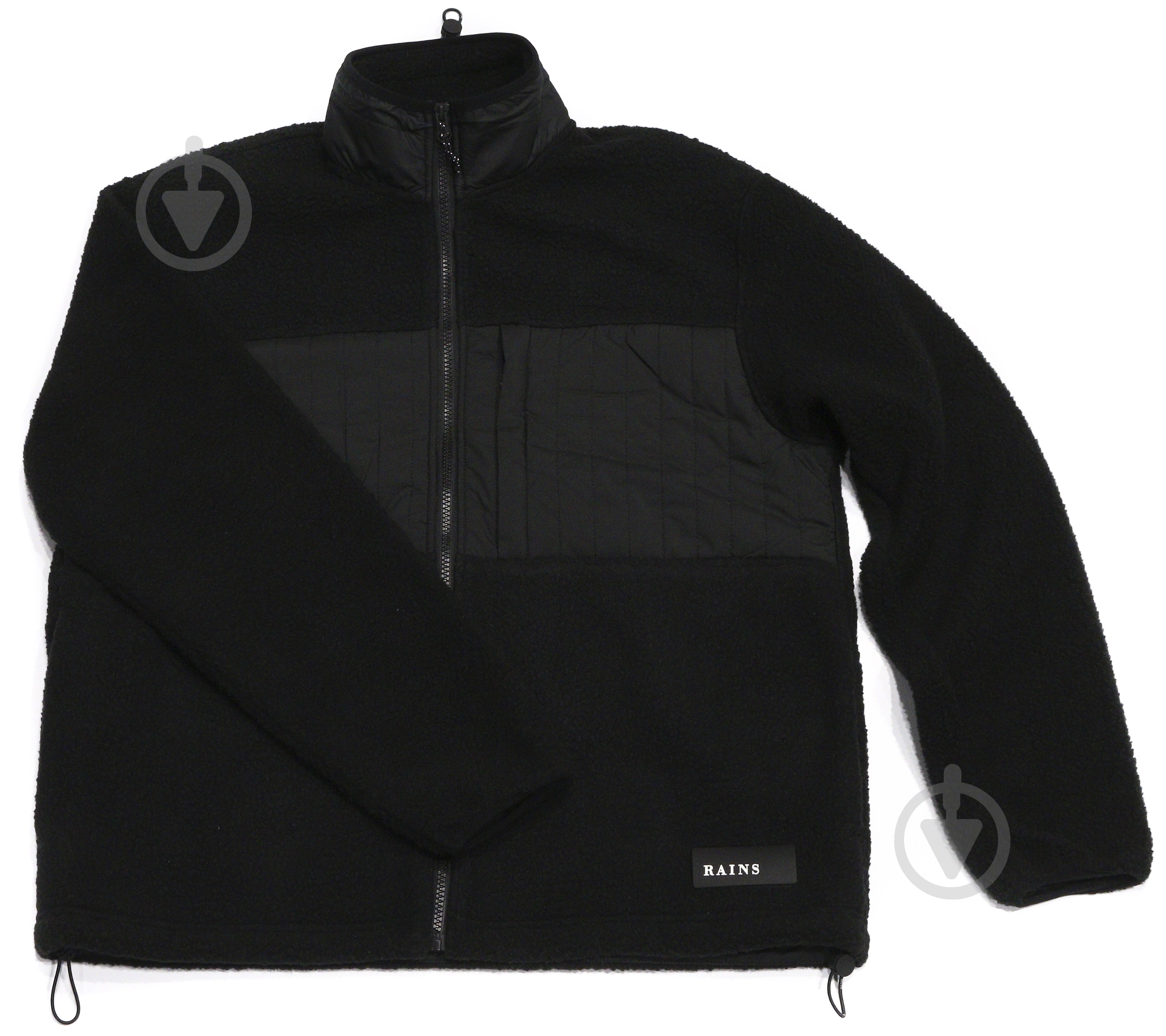 Куртка мужская Rains FLEECE JACKET 18520-01 р.S-M черная - фото 2