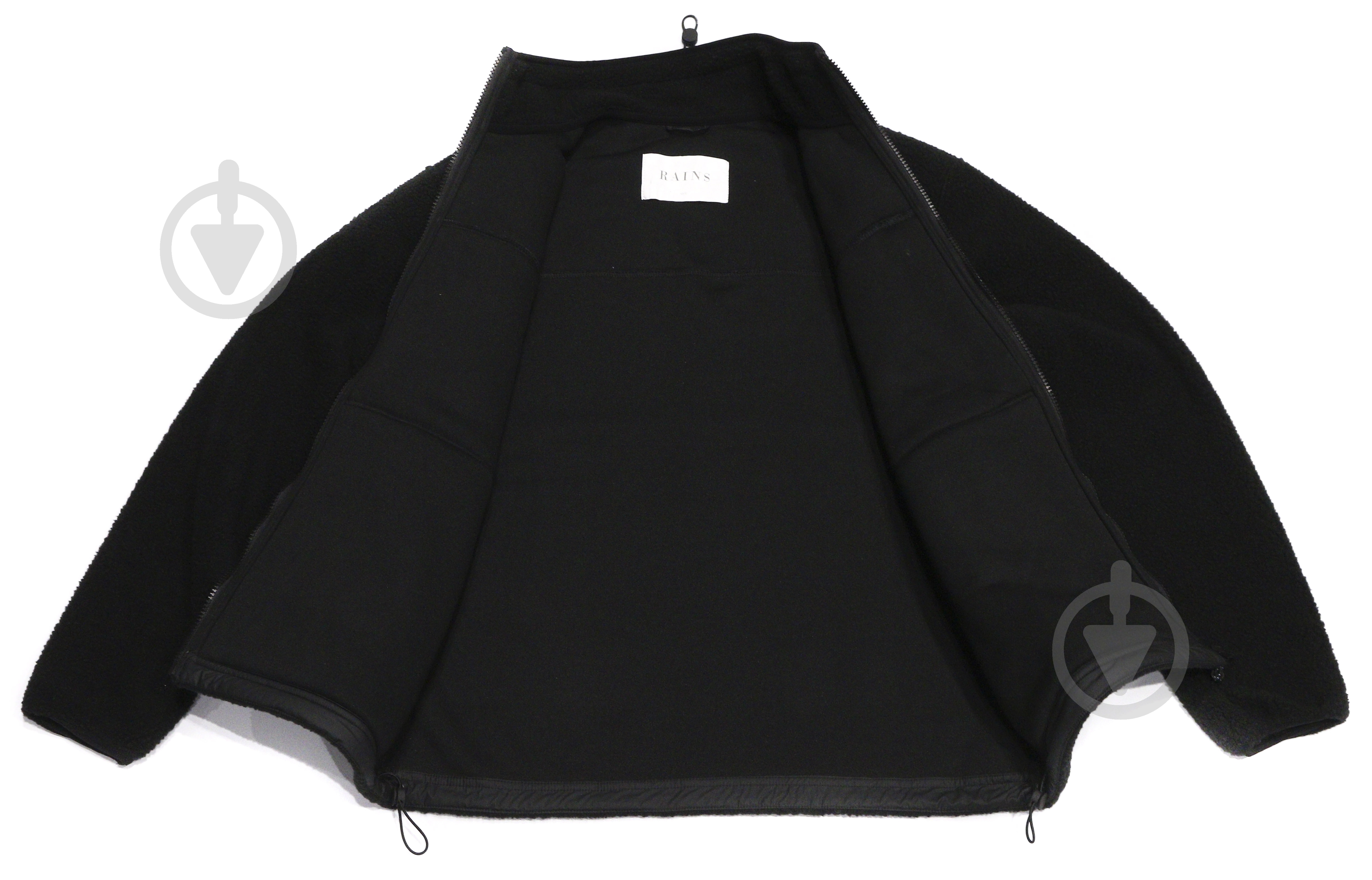 Куртка мужская Rains FLEECE JACKET 18520-01 р.S-M черная - фото 4
