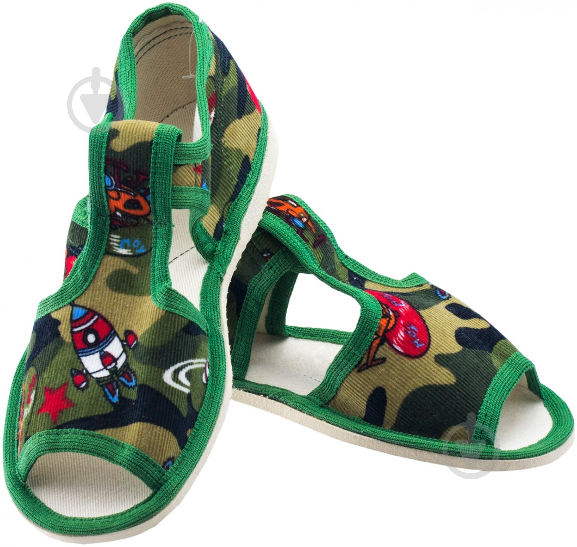 Тапочки для мальчиков для мальчика Экотапок р.30 в ассортименте 1075 - фото 2