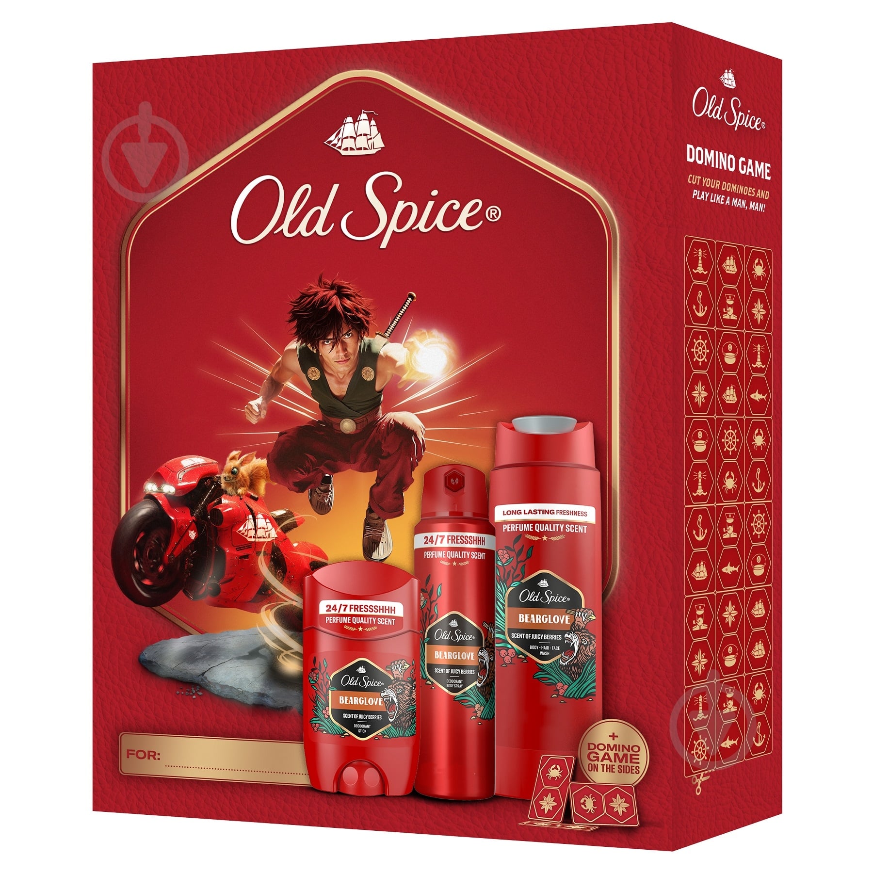 Набор подарочный Old Spice "Anime" Bearglove - фото 2 Набор подарочный Old Spice "Anime" Bearglove - фото 2