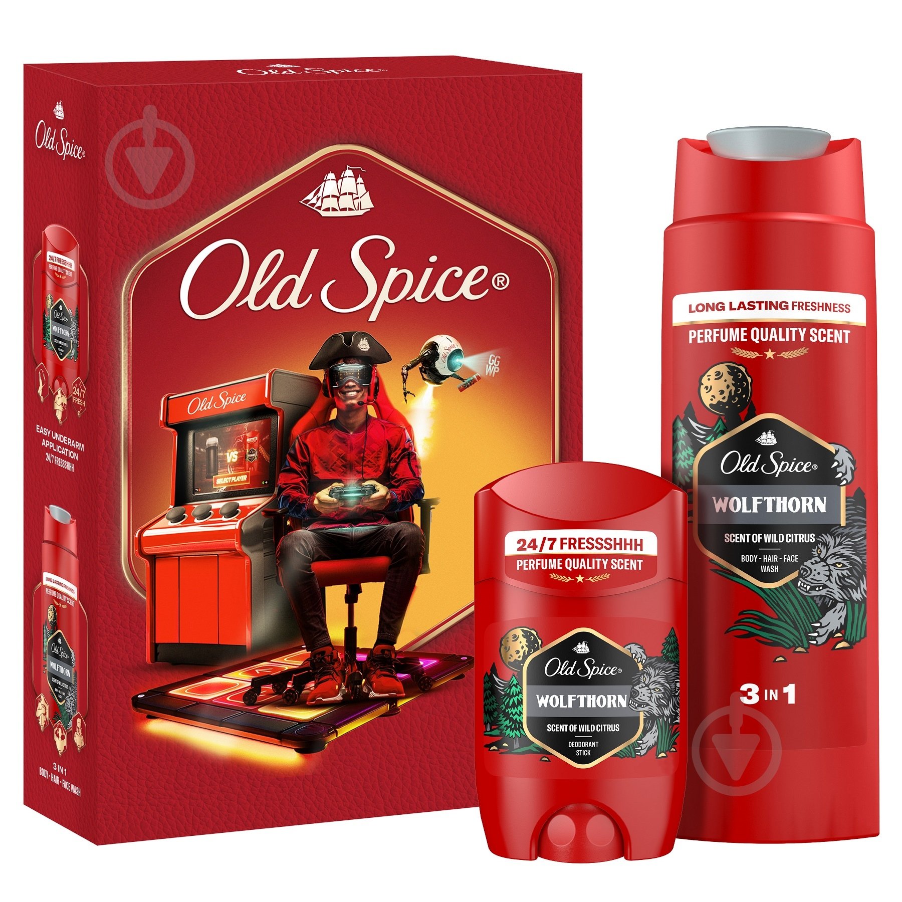 Набор подарочный Old Spice "Gamer" Wolfthorn - фото 1