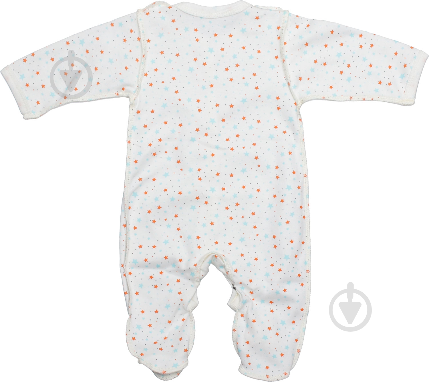 Комбинезон унисекс Маленькие люди 1011-110 (iнт) р.50 белый с рисунком - фото 3