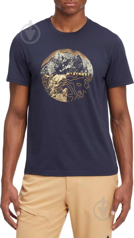 Футболка McKinley Galla II M 430778-510 р.M синий - фото 1