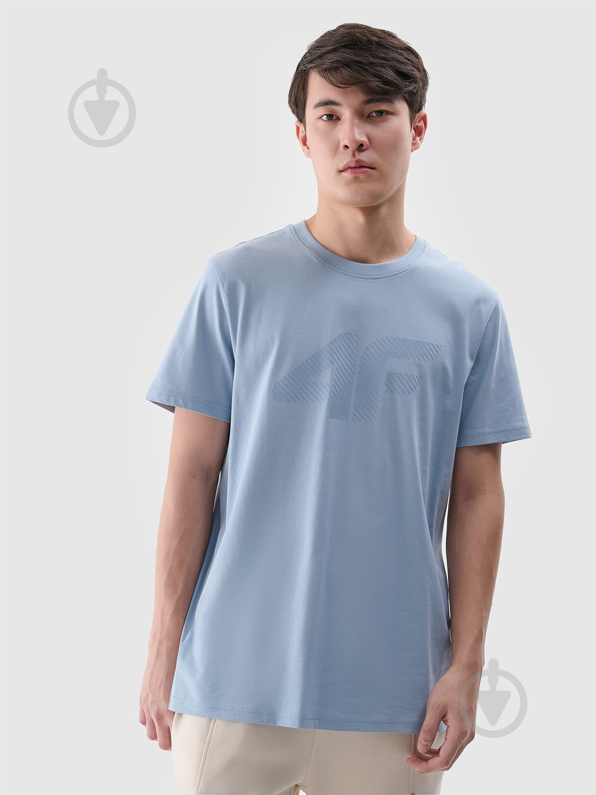 Футболка 4F TSHIRT M2075 4FWSS25TTSHM2075-34S р.S блакитний - фото 1 Футболка 4F TSHIRT M2075 4FWSS25TTSHM2075-34S р.S блакитний - фото 1