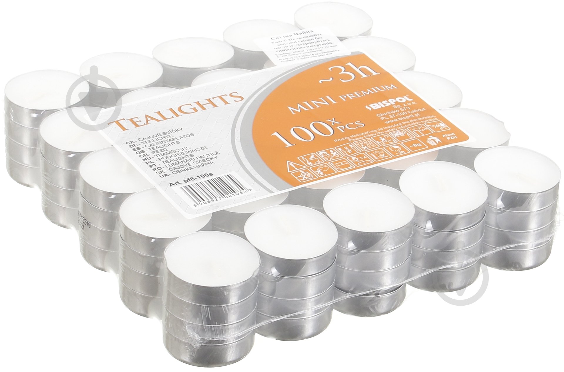 Свечи чайные 100 шт. Pako-If - фото 1