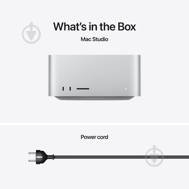 Компьютер Apple Mac Studio M3 96/1ТВ (MU973UA/A) silver - фото 9