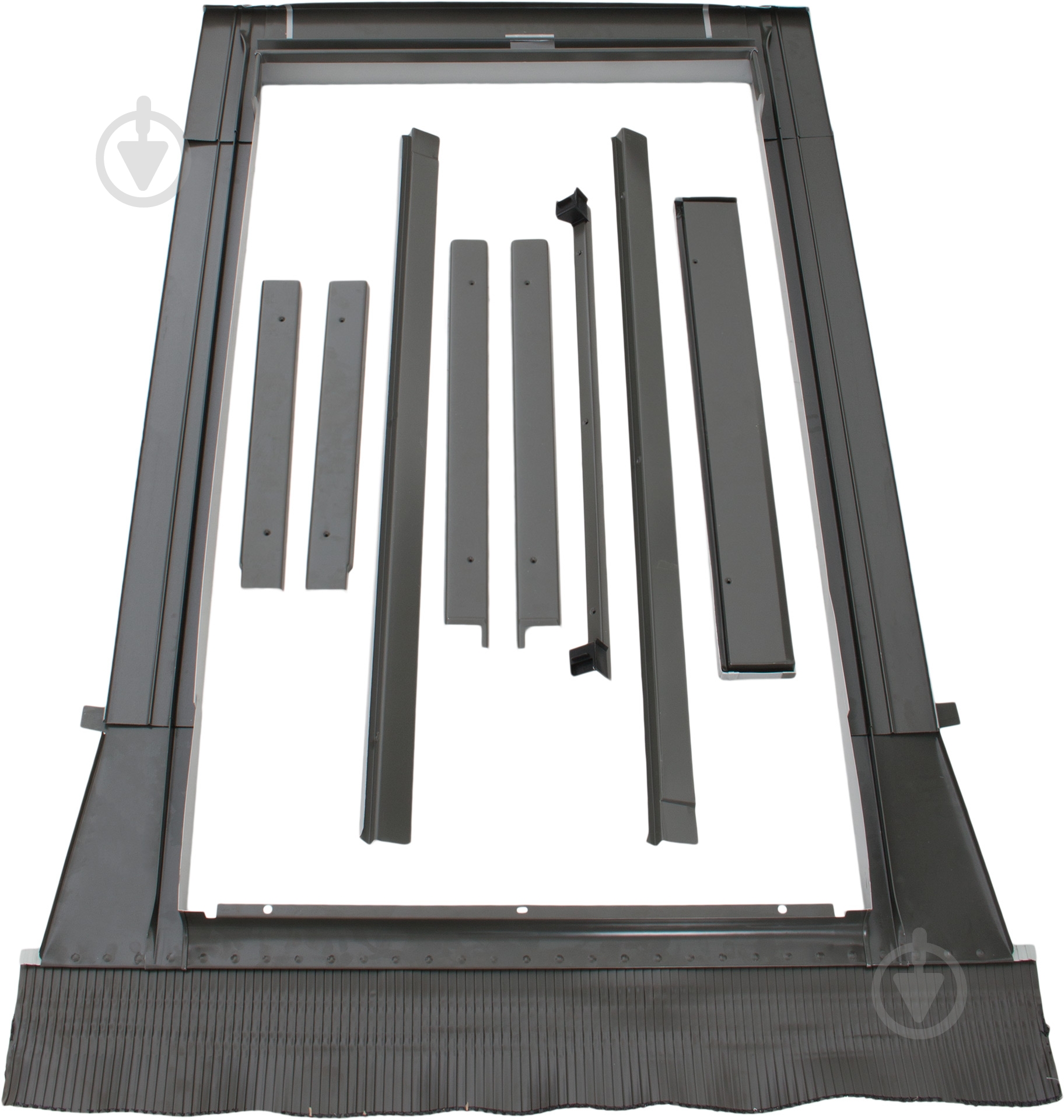 Вікно мансардне з коміром, шторкою та XIT-L2 Optilight ProfiDecor 78x118 - фото 6