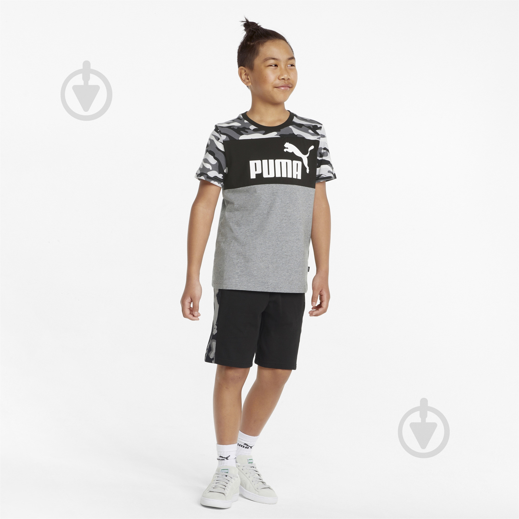 Шорты Puma Alpha Jersey Shorts 84728801 р. 152 черный - фото 3
