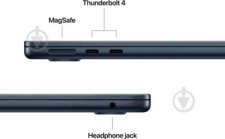Ноутбук Apple MacBook Air M4 2025 13,6" (MC6C4UA/A) midnight - фото 7 Ноутбук Apple MacBook Air M4 2025 13,6" (MC6C4UA/A) midnight - фото 7