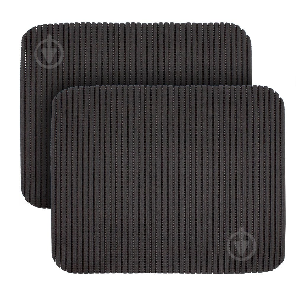 Коврик для сушки посуды Arino 2 шт. серый 65330 - фото 1 Коврик для сушки посуды Arino 2 шт. серый 65330 - фото 1