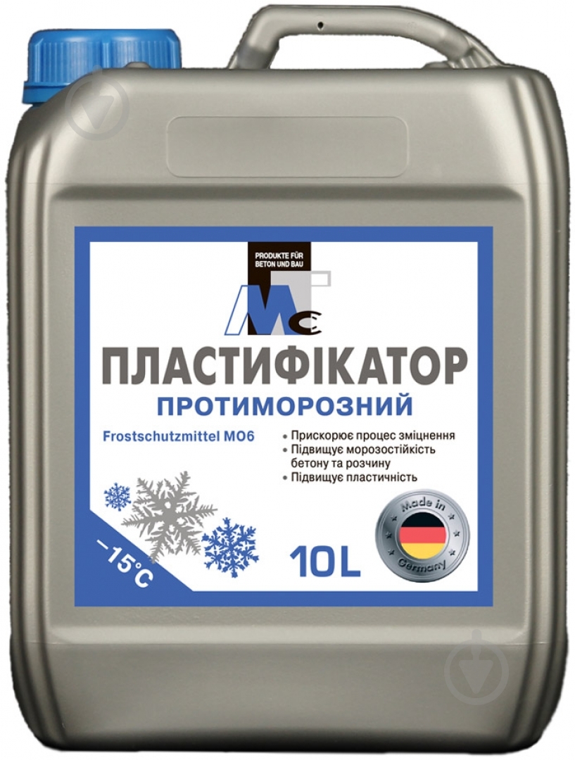 Пластифікатор MTC протиморозний 10 л - фото 1