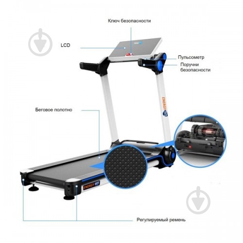 Беговая дорожка EnergyFIT EF-K577 (EF-K577) - фото 4