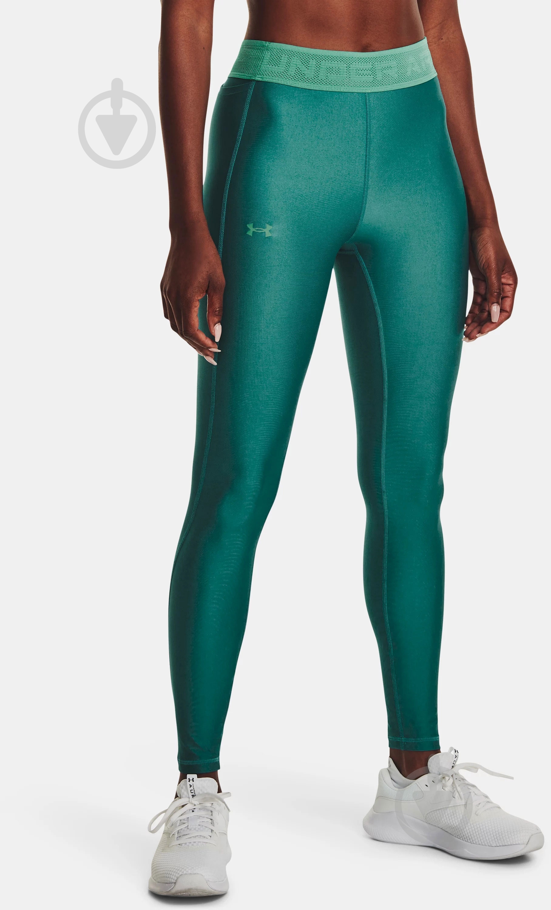 Лосины Under Armour 1377089-722 р.S зеленый - фото 3