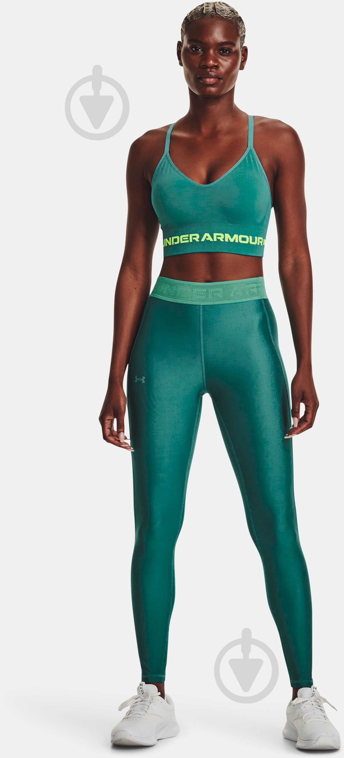 Лосины Under Armour 1377089-722 р.S зеленый - фото 5