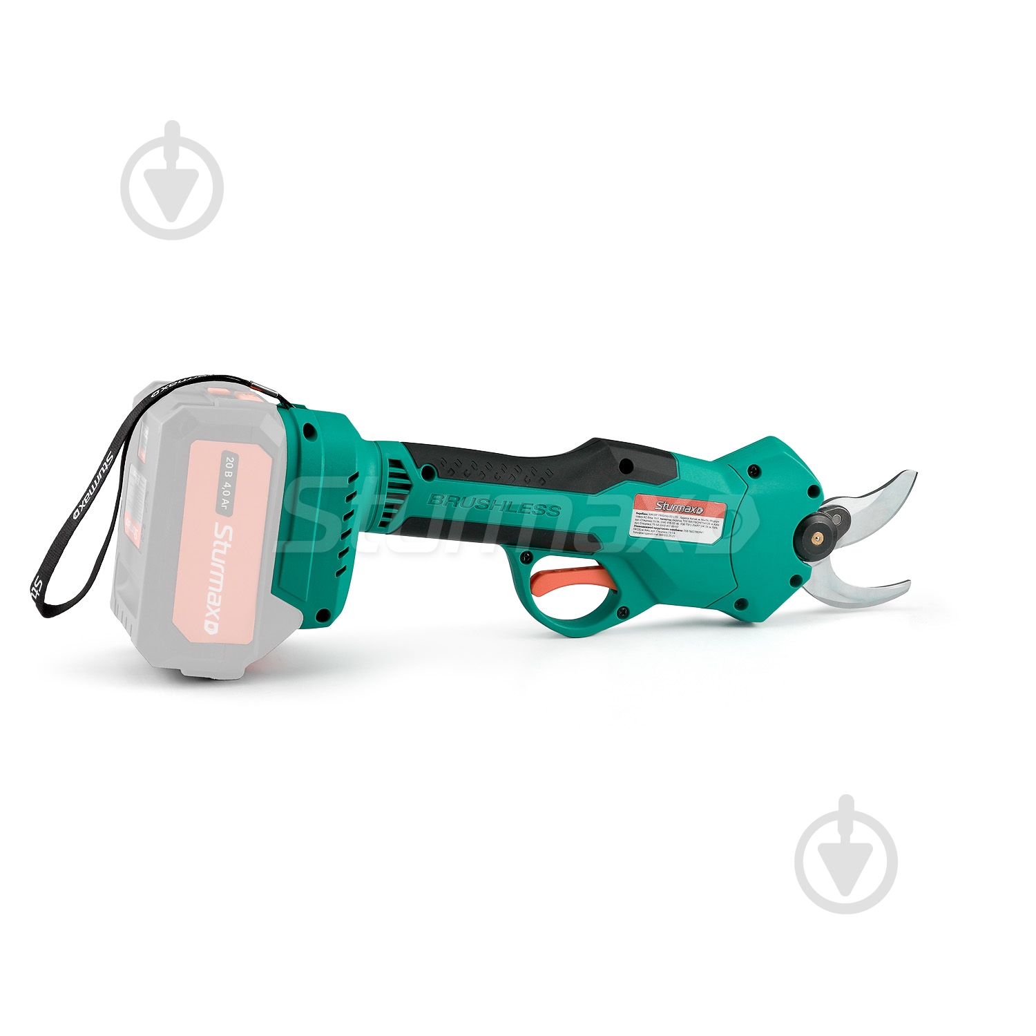 Секатор аккумуляторный Sturmax 20В (SCM2001CR) - фото 3 Секатор аккумуляторный Sturmax 20В (SCM2001CR) - фото 3