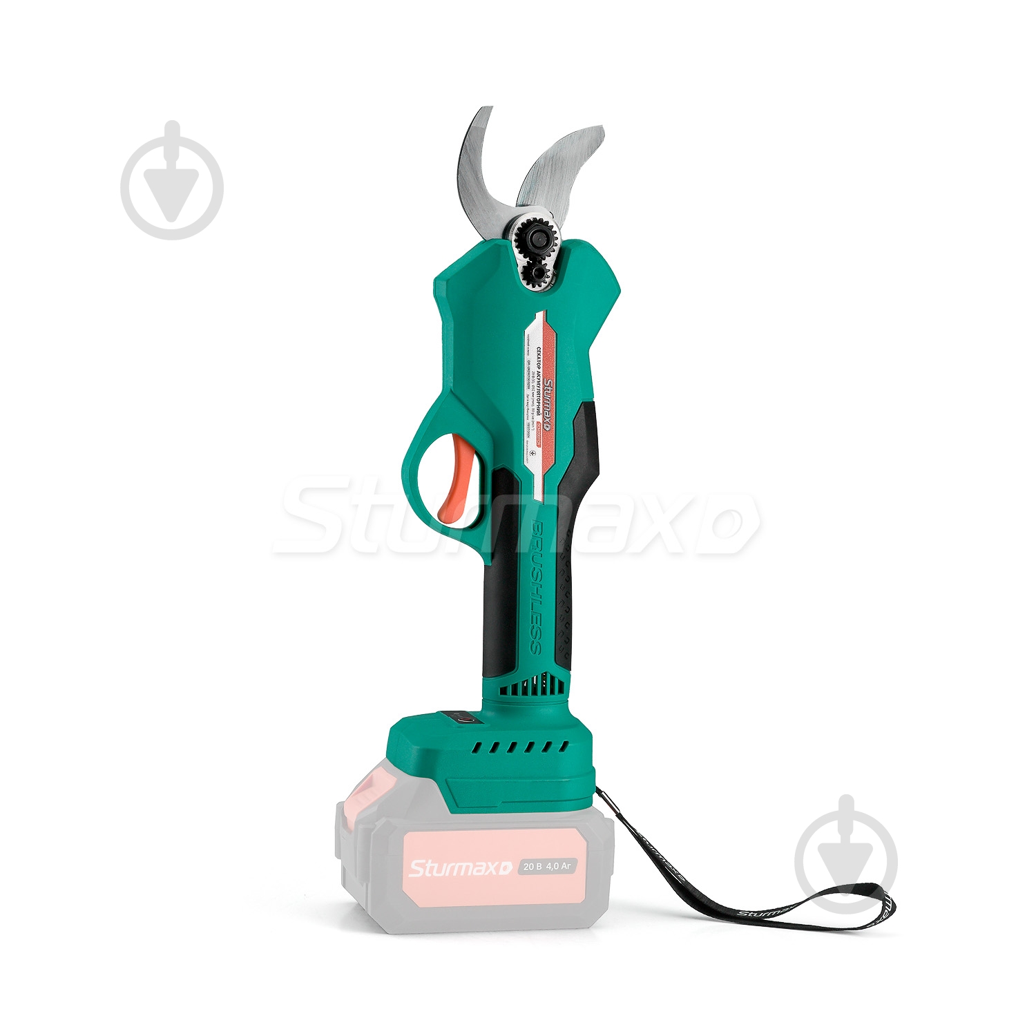 Секатор аккумуляторный Sturmax 20В (SCM2001CR) - фото 4 Секатор аккумуляторный Sturmax 20В (SCM2001CR) - фото 4
