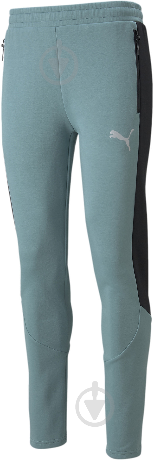 Штани Puma EVOSTRIPE Pants 84740450 р. S зелений - фото 4