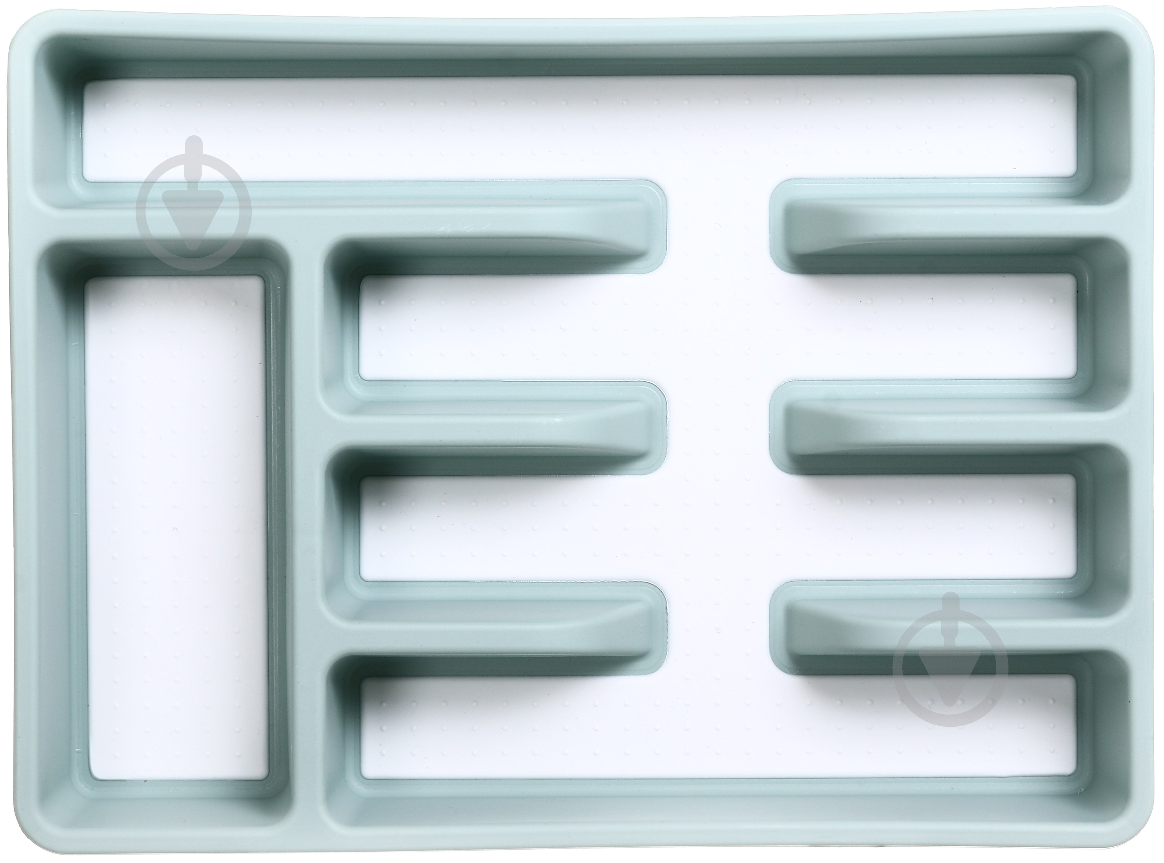 Лоток для столових приборів Gondol Plastic 26,5x36,5x5 см трав`яний - фото 3