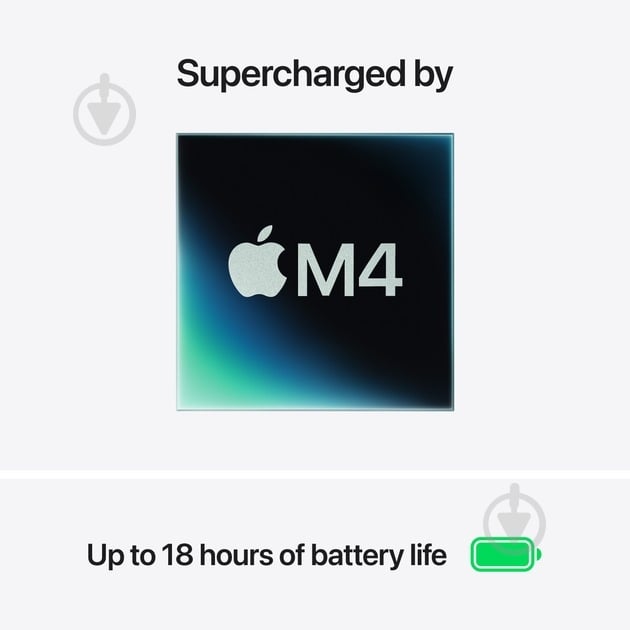 Ноутбук Apple MacBook Air M4 2025 13,6" (MC6U4UA/A) sky blue - фото 4