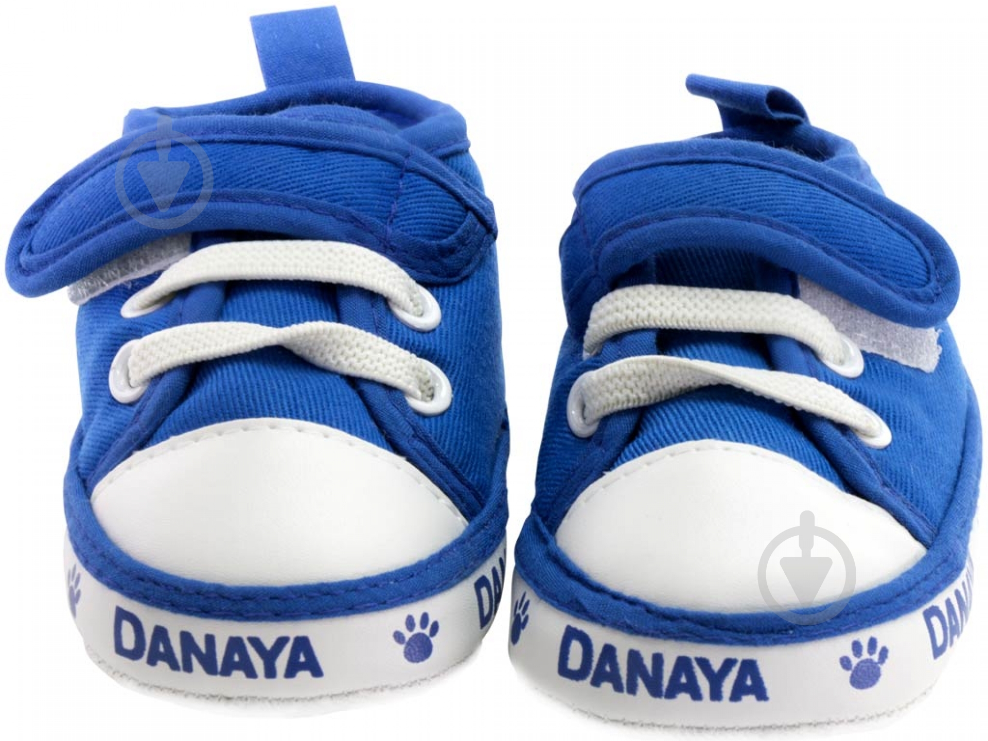 Пинетки детские Danaya K09-B0015 р.17 голубой с белым - фото 1