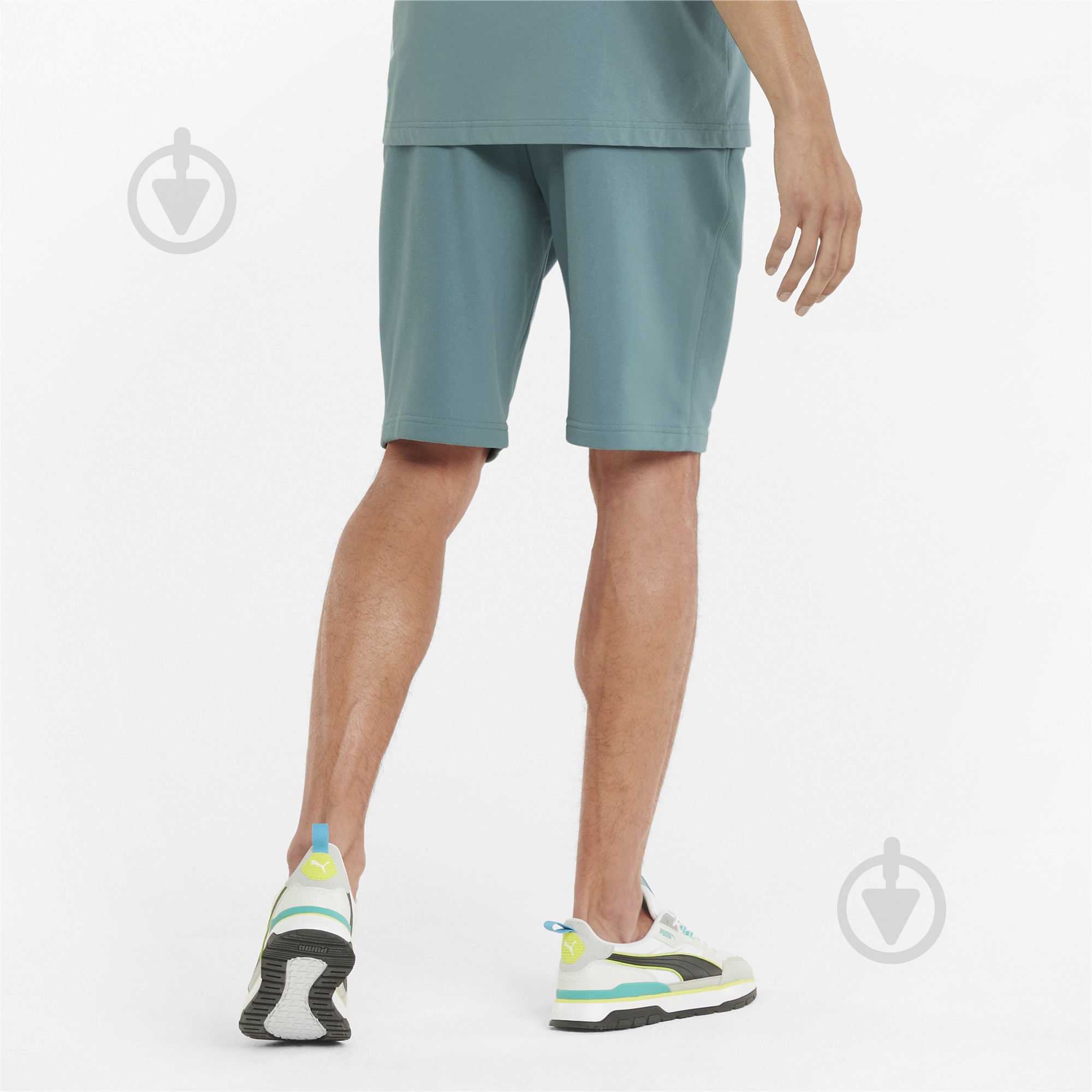 Шорты Puma ESS+ Relaxed Shorts 84741650 р. M зеленый - фото 2