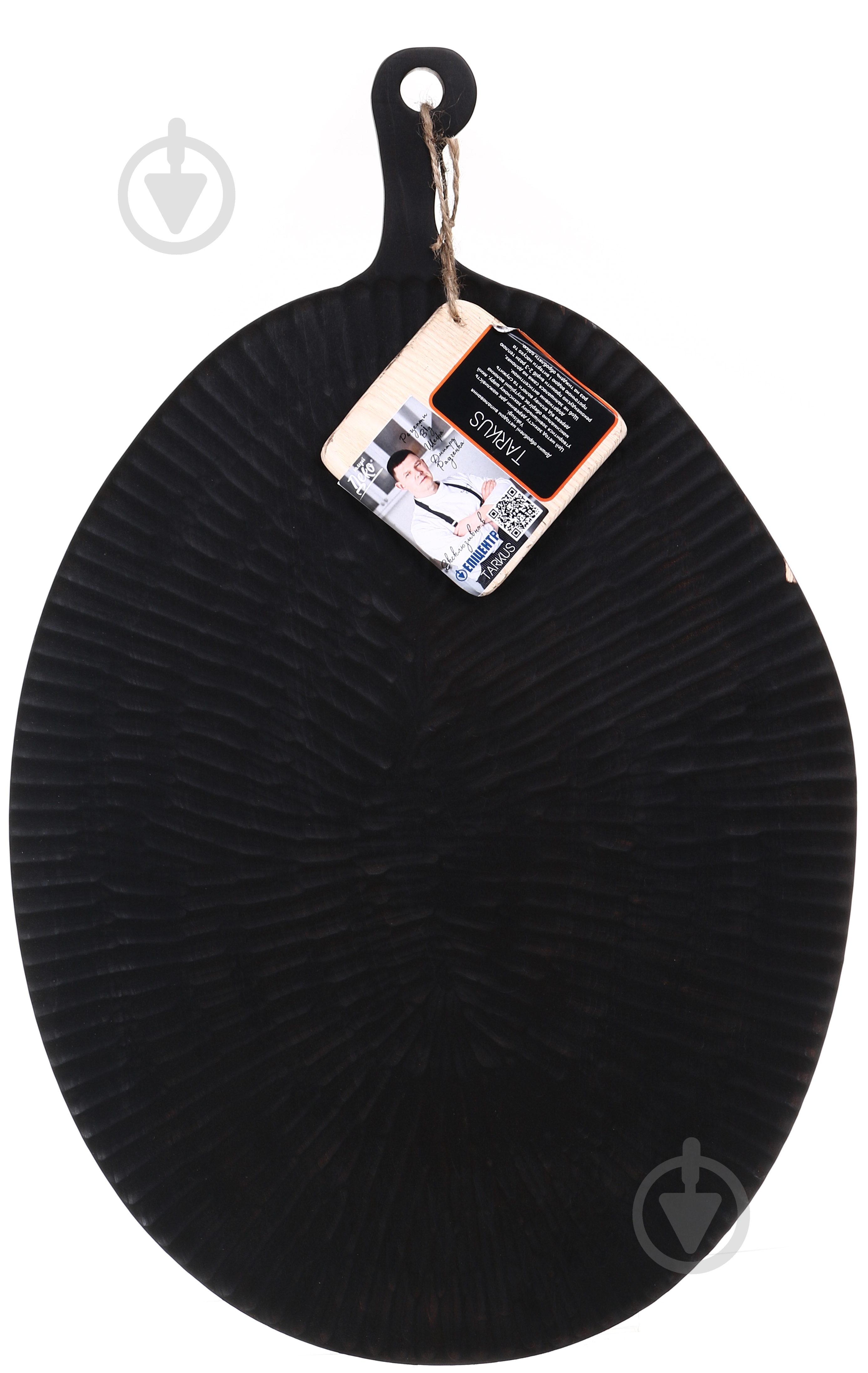 Доска сервировочная Tarkus черная 62х40 cм - фото 6 Доска сервировочная Tarkus черная 62х40 cм - фото 6