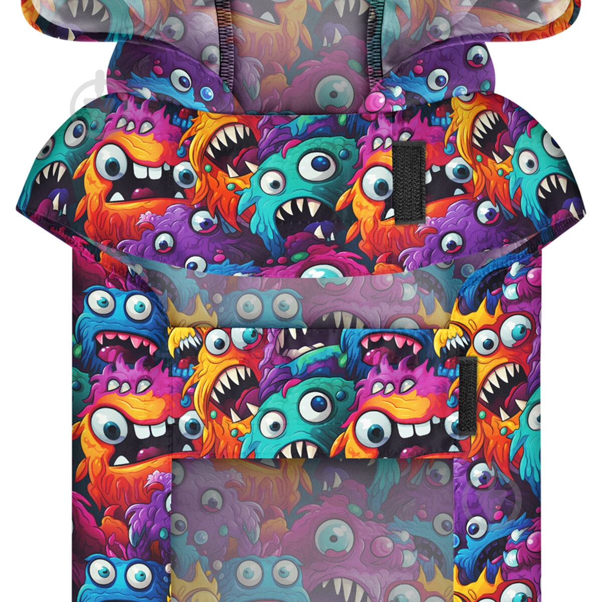 Дощовик Waudog малюнок "Зубасті монстри" M А 40-43 см B 52-62 см С 33-42 см - фото 4 Дощовик Waudog малюнок "Зубасті монстри" M А 40-43 см B 52-62 см С 33-42 см - фото 4