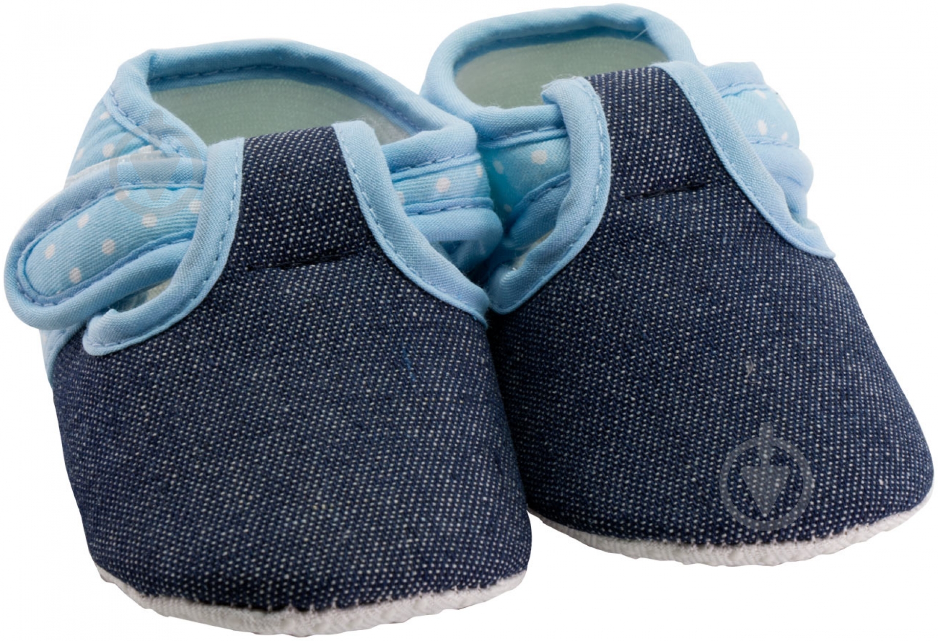 Пинетки детские Danaya K09-B0016 р.19 синий с голубым - фото 1
