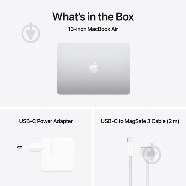 Ноутбук Apple MacBook Air M4 2025 13,6" (MW0W3UA/A) silver - фото 10