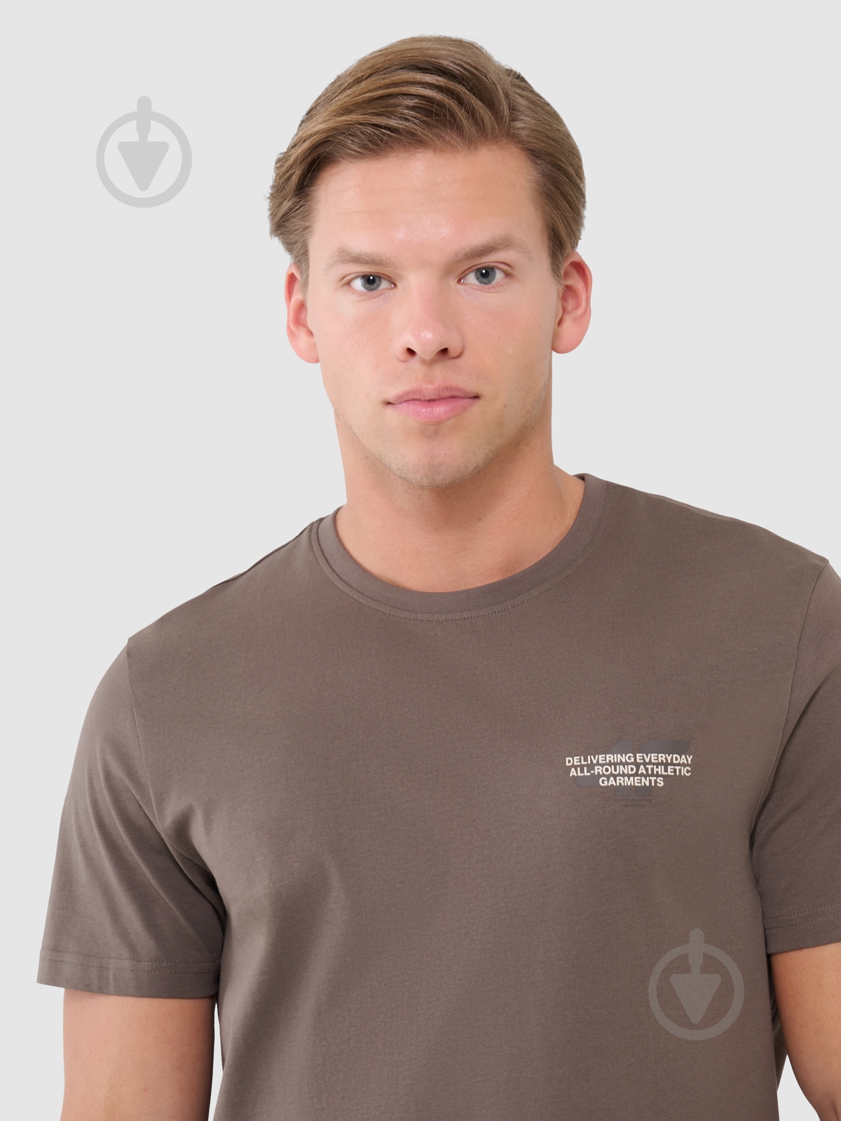 Футболка 4F TSHIRT M1974 4FWSS25TTSHM1974-80S р.S коричневый - фото 4