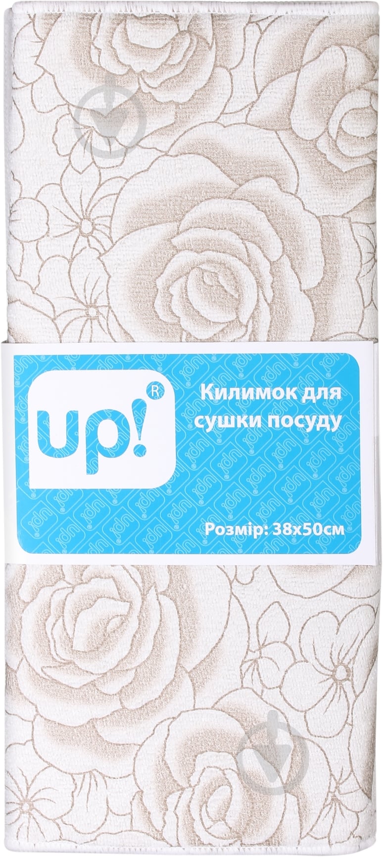 Коврик для сушки посуды Цветы 38x50 см UP! (Underprice) - фото 3