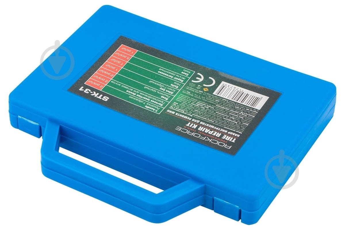 Набор для ремонта покрышек колес ROCKFORCE RF-STK-31 - фото 4 Набор для ремонта покрышек колес ROCKFORCE RF-STK-31 - фото 4