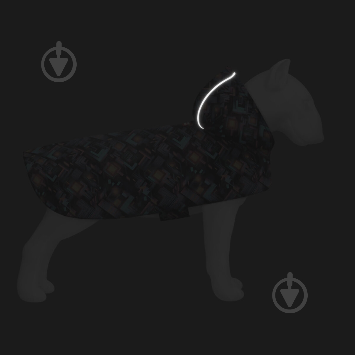 Дощовик Waudog малюнок "Нескінченні світи"L А 48-52 см B 60-70 см С 42-52 см - фото 5 Дощовик Waudog малюнок "Нескінченні світи"L А 48-52 см B 60-70 см С 42-52 см - фото 5