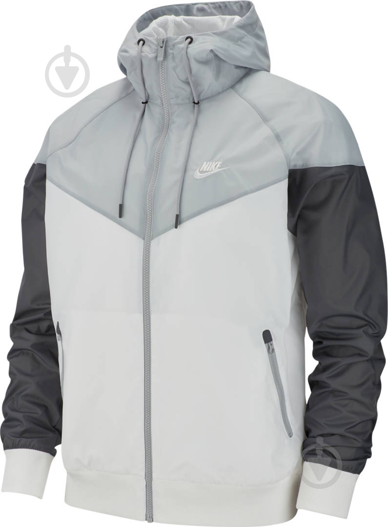 Ветровка мужская демисезонная Nike M NSW HE WR JKT HD AR2191-100 р.XXL белая - фото 1 Ветровка мужская демисезонная Nike M NSW HE WR JKT HD AR2191-100 р.XXL белая - фото 1