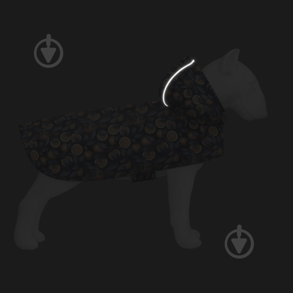 Дождевик Waudog рисунок "Апельсины" XL А 55-61 см B 68-80 см С 42-52 см - фото 5 Дождевик Waudog рисунок "Апельсины" XL А 55-61 см B 68-80 см С 42-52 см - фото 5