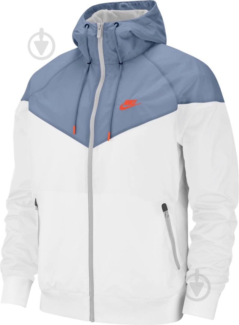 Ветровка мужская демисезонная Nike M NSW HE WR JKT HD AR2191-105 р.XXL белая - фото 1 Ветровка мужская демисезонная Nike M NSW HE WR JKT HD AR2191-105 р.XXL белая - фото 1