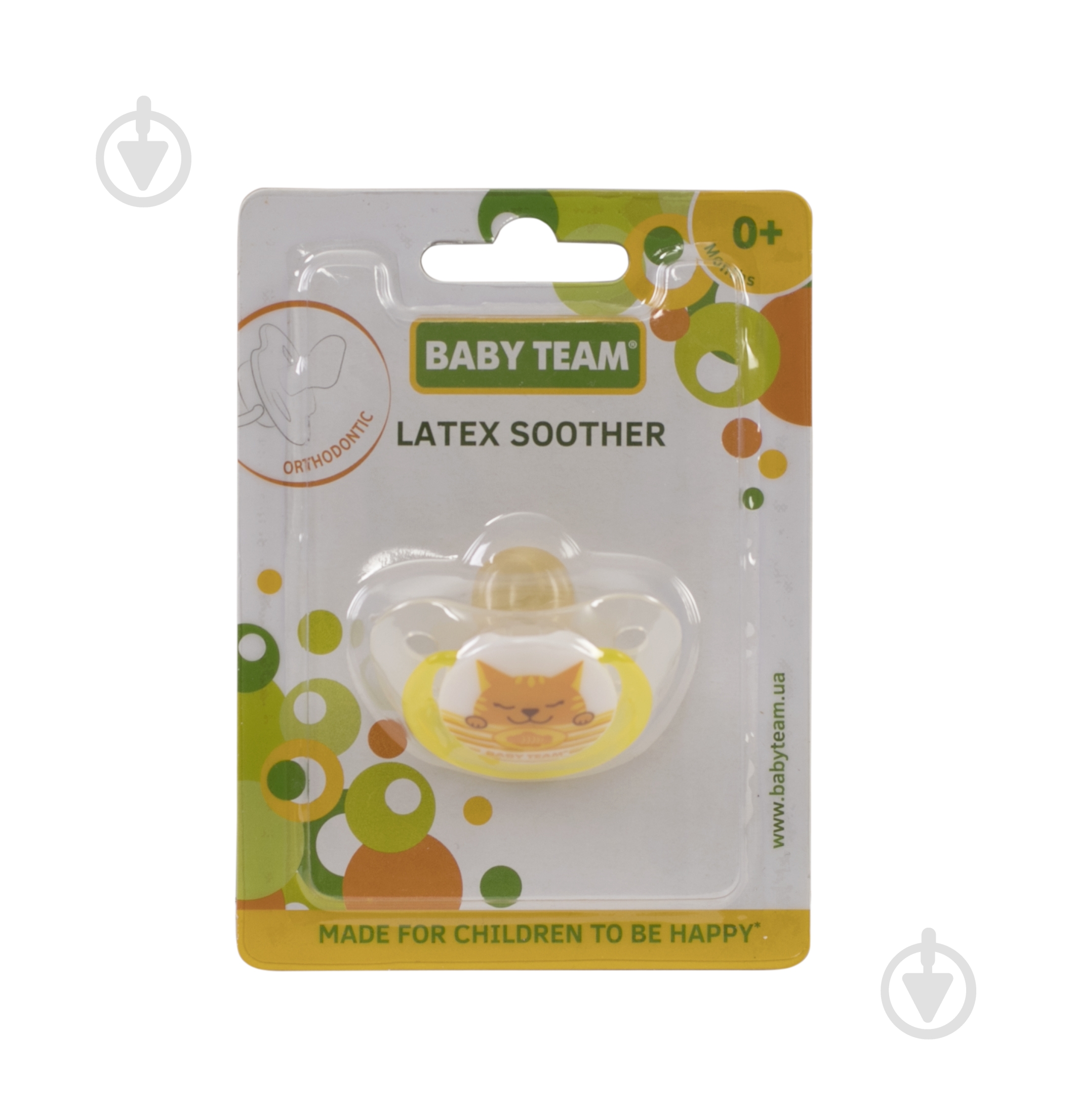 Пустышка Baby Team латексная ортодонтическая 3200 - фото 6