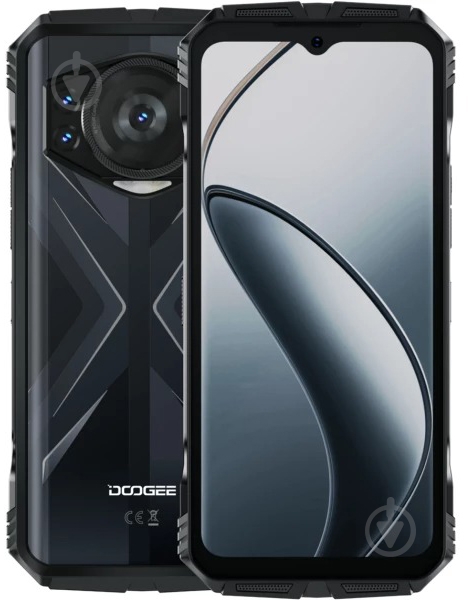 Смартфон Doogee S118 8/512GB black/silver (6923740207031) - фото 1