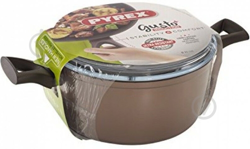 Кастрюля с крышкой Pyrex Gusto+ GP20AE9 - фото 2